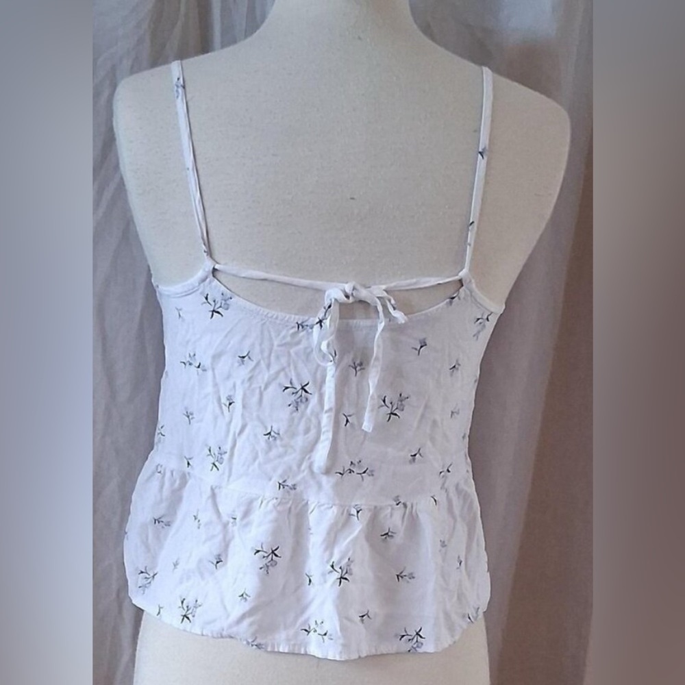 Hollister White and Blue Floral Camisole - Picture 2 of 6